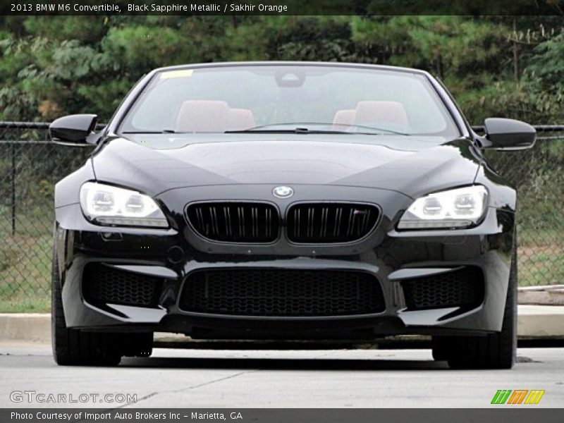  2013 M6 Convertible Black Sapphire Metallic