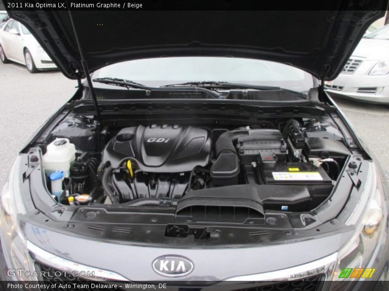 Platinum Graphite / Beige 2011 Kia Optima LX