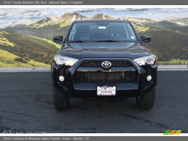 Attitude Black / Graphite 2015 Toyota 4Runner SR5 4x4