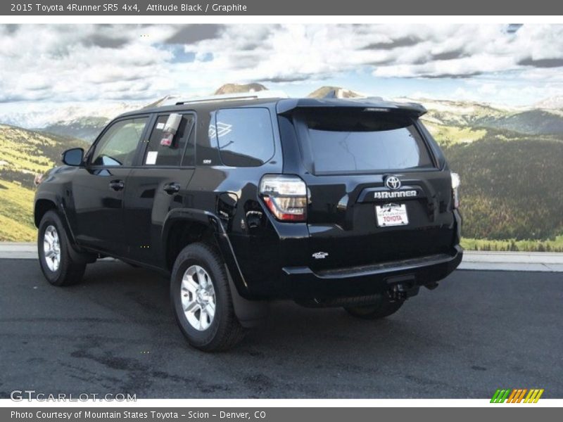 Attitude Black / Graphite 2015 Toyota 4Runner SR5 4x4