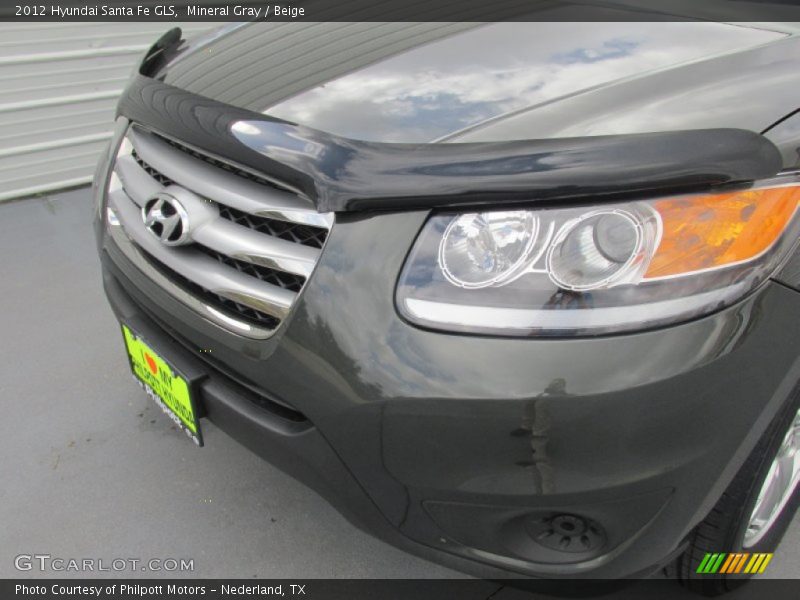 Mineral Gray / Beige 2012 Hyundai Santa Fe GLS