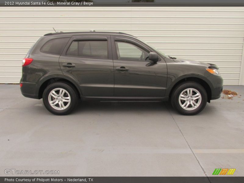 Mineral Gray / Beige 2012 Hyundai Santa Fe GLS