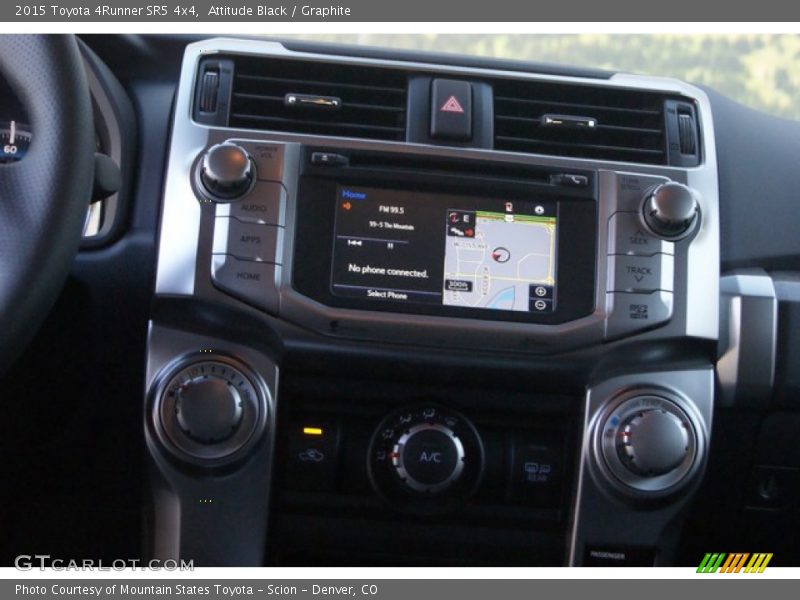 Attitude Black / Graphite 2015 Toyota 4Runner SR5 4x4