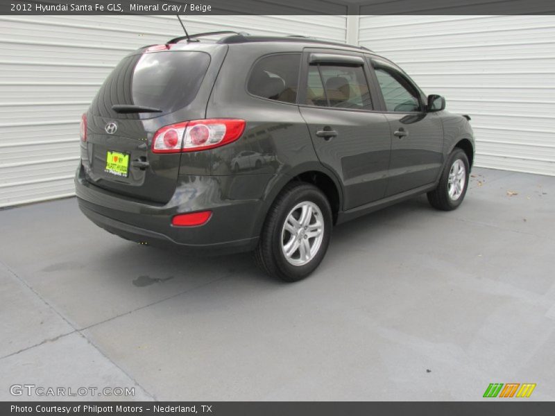 Mineral Gray / Beige 2012 Hyundai Santa Fe GLS