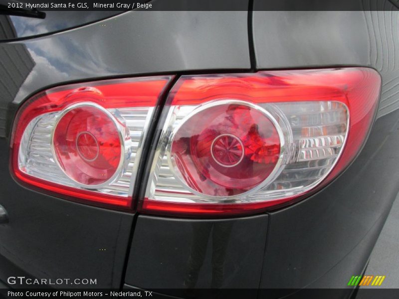 Mineral Gray / Beige 2012 Hyundai Santa Fe GLS