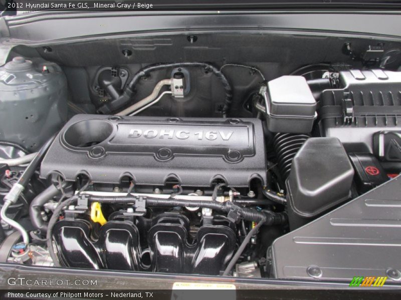 Mineral Gray / Beige 2012 Hyundai Santa Fe GLS