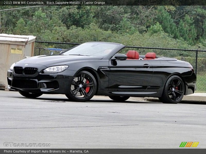  2013 M6 Convertible Black Sapphire Metallic