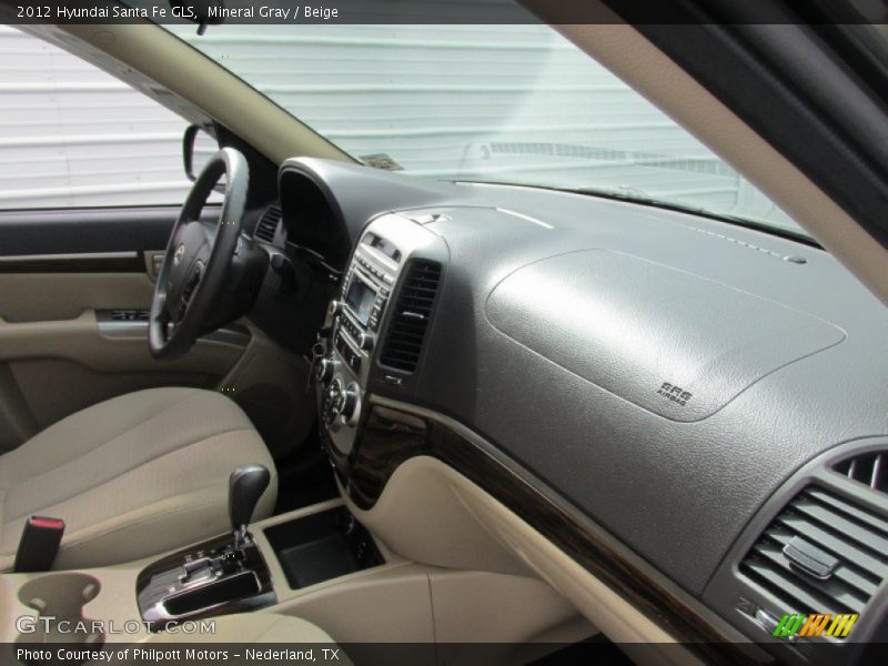 Mineral Gray / Beige 2012 Hyundai Santa Fe GLS