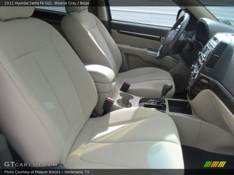 Mineral Gray / Beige 2012 Hyundai Santa Fe GLS