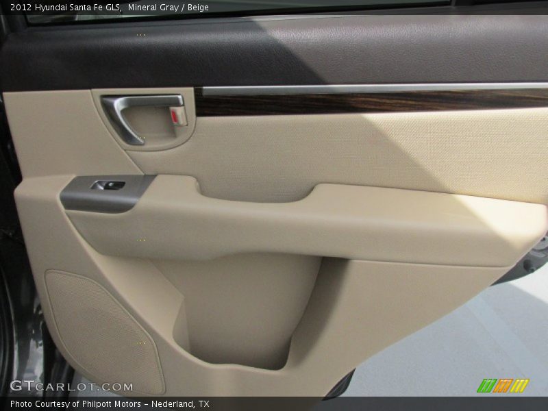 Mineral Gray / Beige 2012 Hyundai Santa Fe GLS