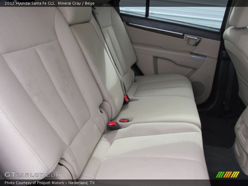 Mineral Gray / Beige 2012 Hyundai Santa Fe GLS