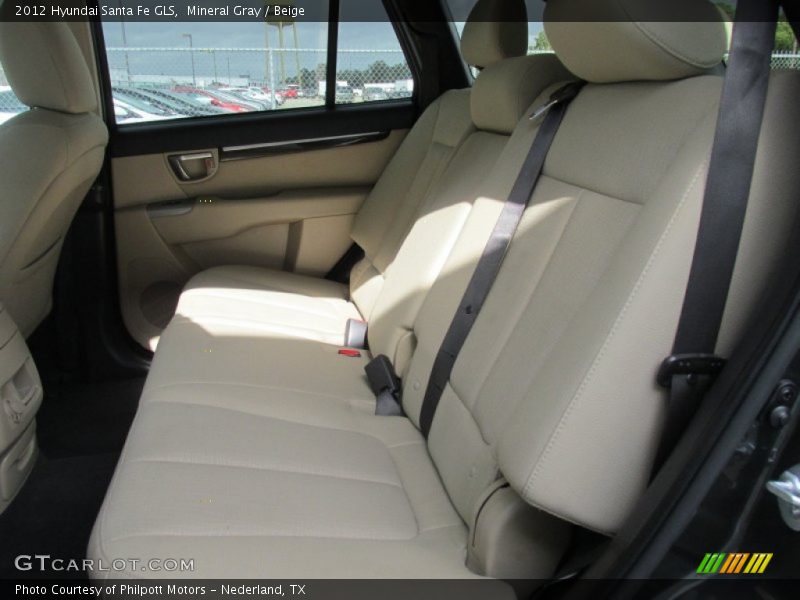 Mineral Gray / Beige 2012 Hyundai Santa Fe GLS