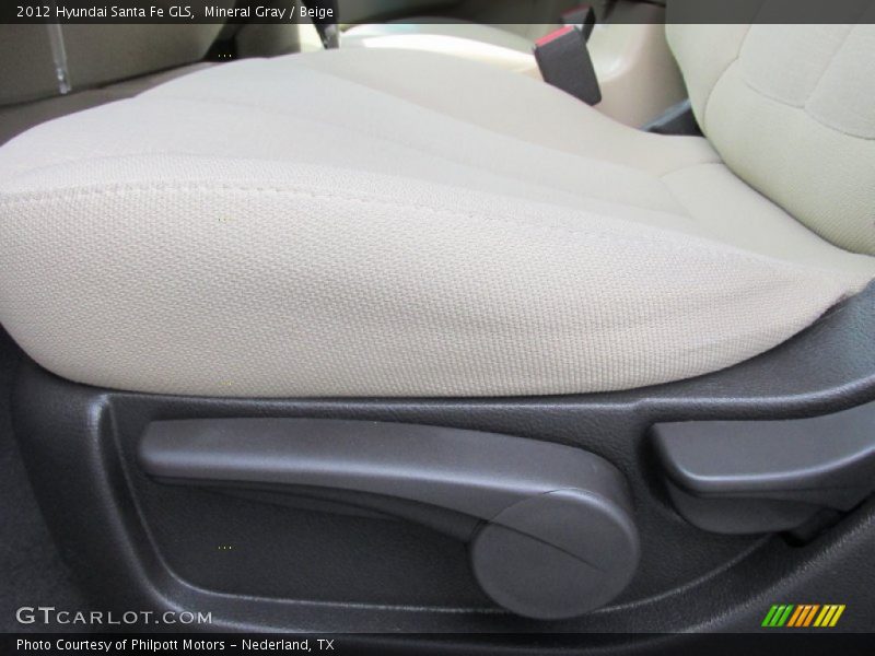 Mineral Gray / Beige 2012 Hyundai Santa Fe GLS