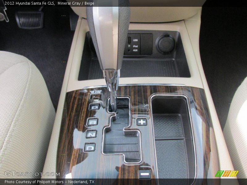 Mineral Gray / Beige 2012 Hyundai Santa Fe GLS