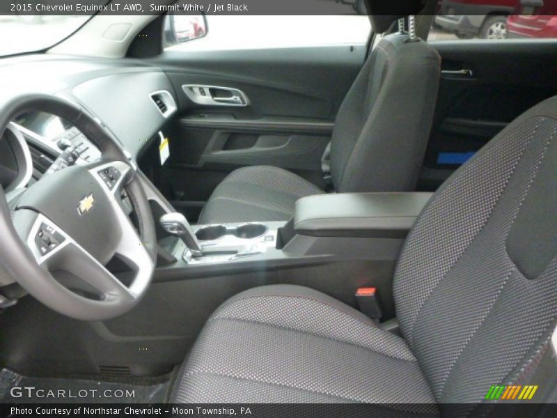 Summit White / Jet Black 2015 Chevrolet Equinox LT AWD