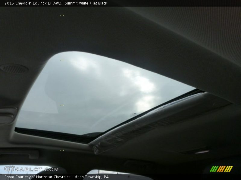 Summit White / Jet Black 2015 Chevrolet Equinox LT AWD