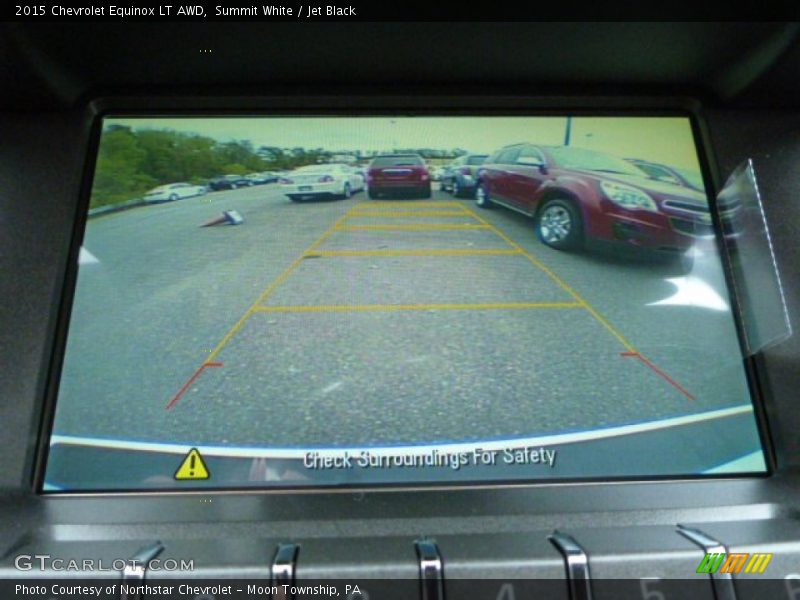 Summit White / Jet Black 2015 Chevrolet Equinox LT AWD