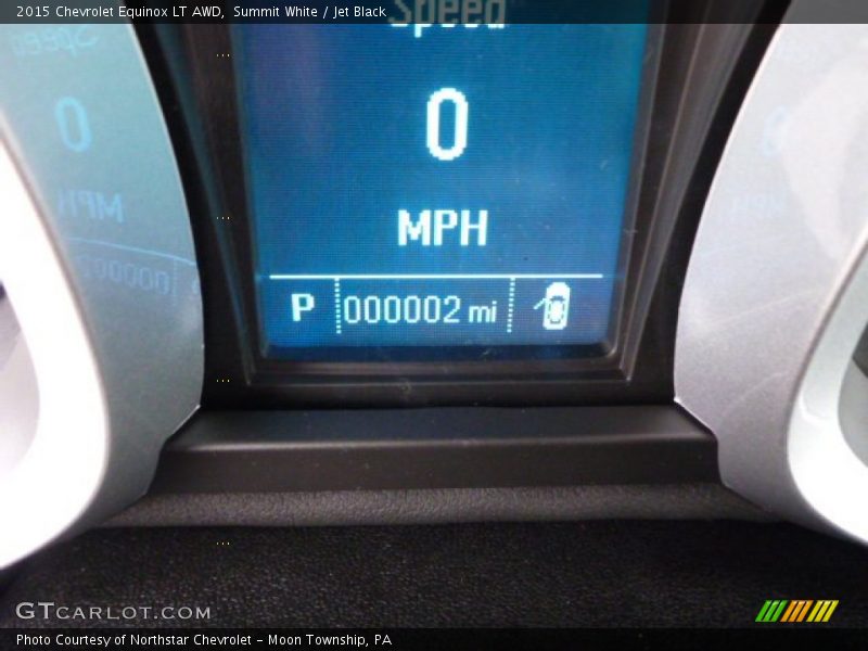 Summit White / Jet Black 2015 Chevrolet Equinox LT AWD