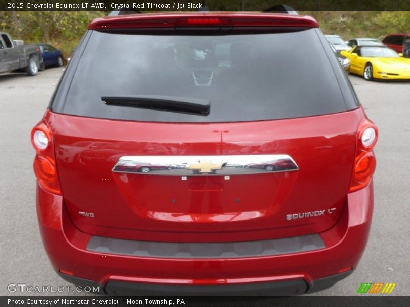 Crystal Red Tintcoat / Jet Black 2015 Chevrolet Equinox LT AWD