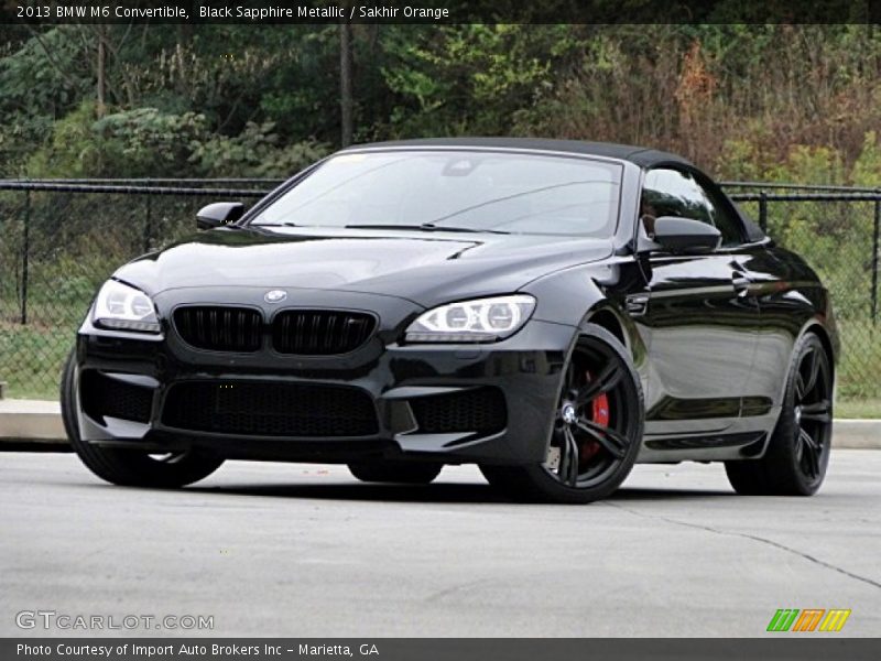  2013 M6 Convertible Black Sapphire Metallic