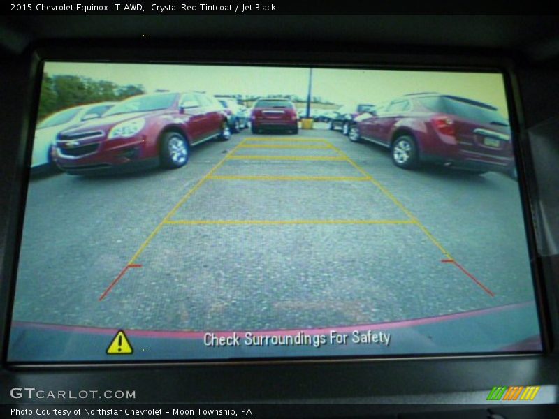Crystal Red Tintcoat / Jet Black 2015 Chevrolet Equinox LT AWD