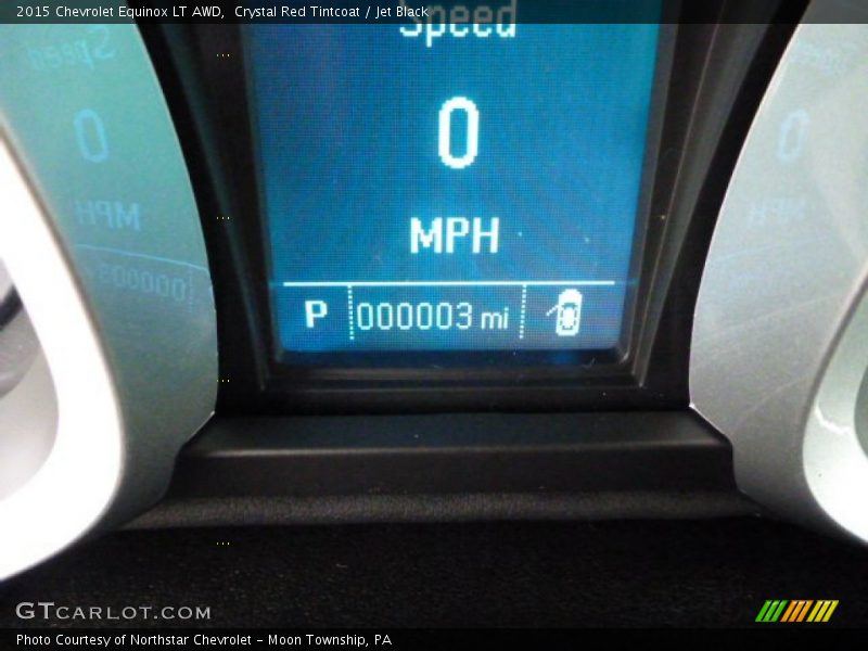 Crystal Red Tintcoat / Jet Black 2015 Chevrolet Equinox LT AWD