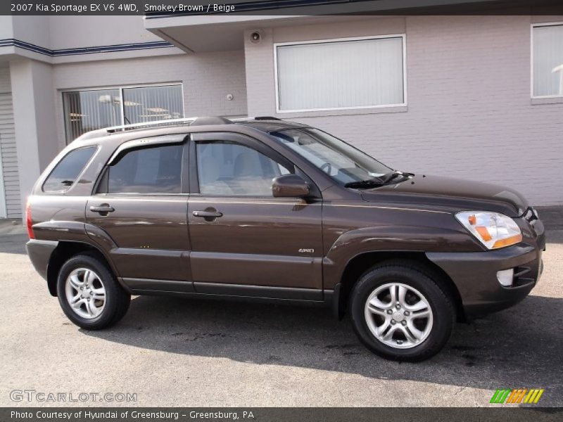 2007 Sportage EX V6 4WD Smokey Brown
