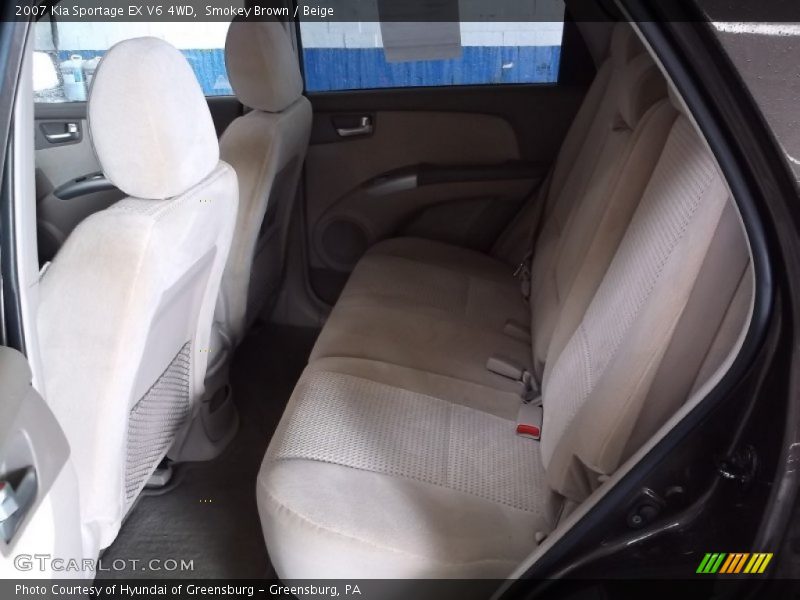 Smokey Brown / Beige 2007 Kia Sportage EX V6 4WD