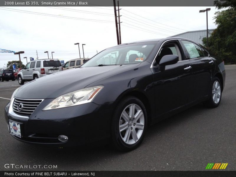 Smoky Granite Mica / Black 2008 Lexus ES 350