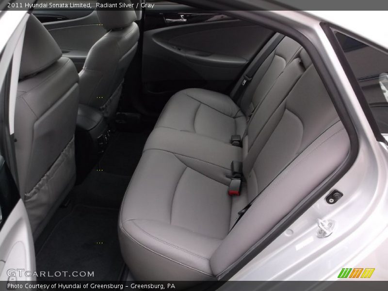 Radiant Silver / Gray 2011 Hyundai Sonata Limited