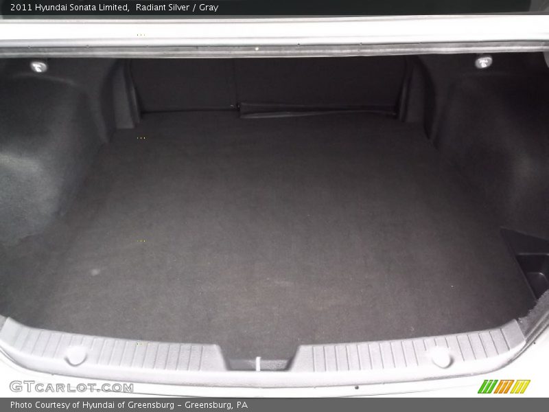 Radiant Silver / Gray 2011 Hyundai Sonata Limited