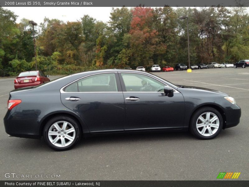 Smoky Granite Mica / Black 2008 Lexus ES 350
