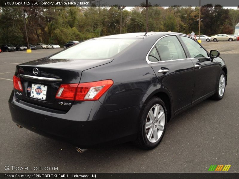Smoky Granite Mica / Black 2008 Lexus ES 350