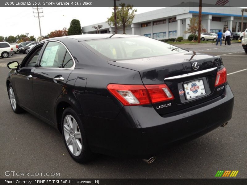 Smoky Granite Mica / Black 2008 Lexus ES 350