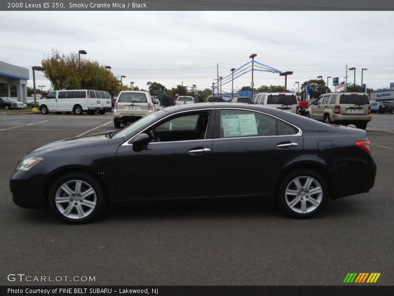 Smoky Granite Mica / Black 2008 Lexus ES 350
