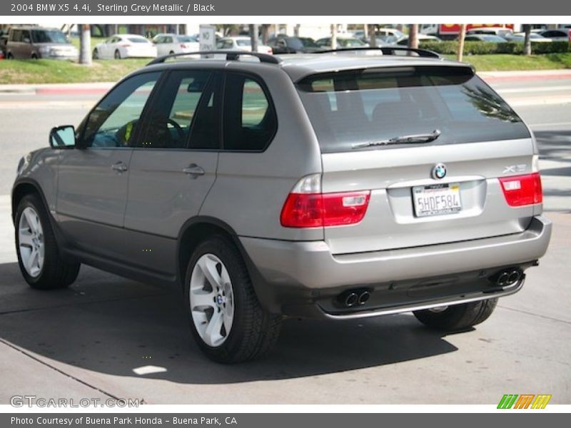 Sterling Grey Metallic / Black 2004 BMW X5 4.4i