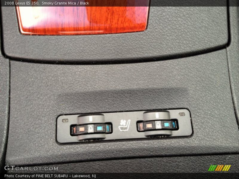 Smoky Granite Mica / Black 2008 Lexus ES 350