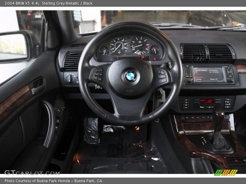 Sterling Grey Metallic / Black 2004 BMW X5 4.4i