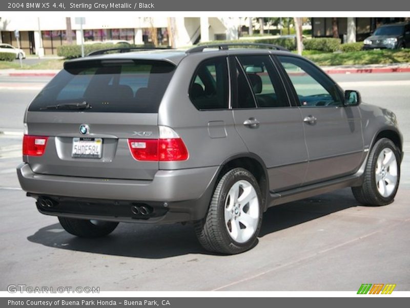 Sterling Grey Metallic / Black 2004 BMW X5 4.4i