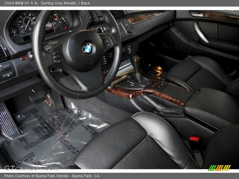 Sterling Grey Metallic / Black 2004 BMW X5 4.4i