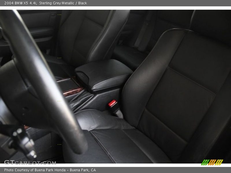 Sterling Grey Metallic / Black 2004 BMW X5 4.4i