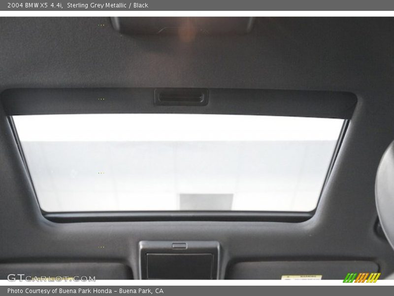 Sterling Grey Metallic / Black 2004 BMW X5 4.4i