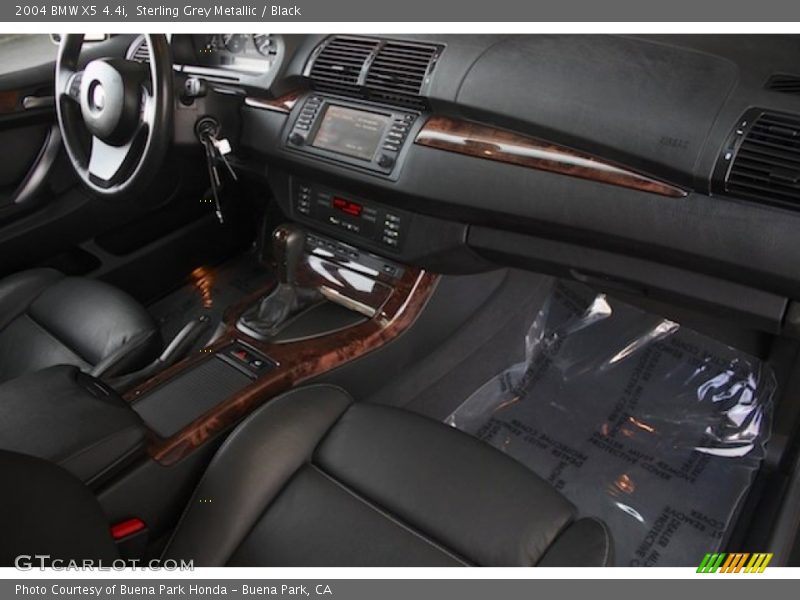 Sterling Grey Metallic / Black 2004 BMW X5 4.4i
