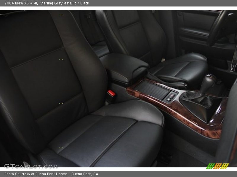Sterling Grey Metallic / Black 2004 BMW X5 4.4i
