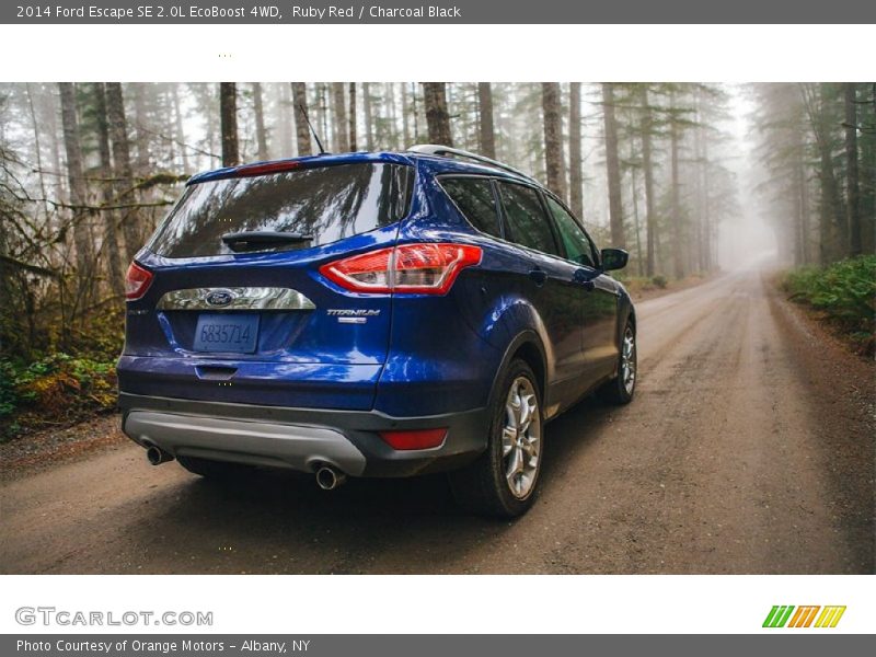 Ruby Red / Charcoal Black 2014 Ford Escape SE 2.0L EcoBoost 4WD
