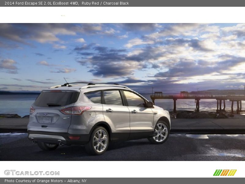 Ruby Red / Charcoal Black 2014 Ford Escape SE 2.0L EcoBoost 4WD