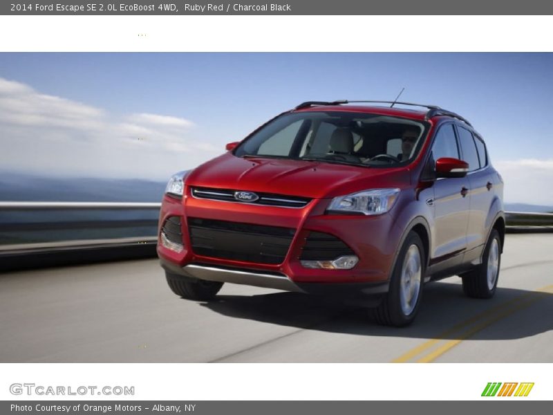 Ruby Red / Charcoal Black 2014 Ford Escape SE 2.0L EcoBoost 4WD