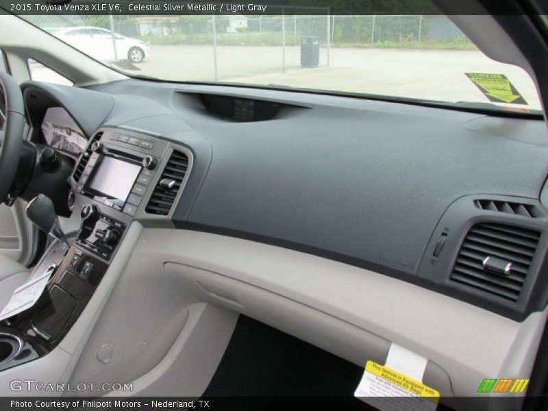 Celestial Silver Metallic / Light Gray 2015 Toyota Venza XLE V6