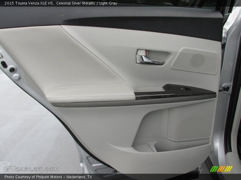 Celestial Silver Metallic / Light Gray 2015 Toyota Venza XLE V6