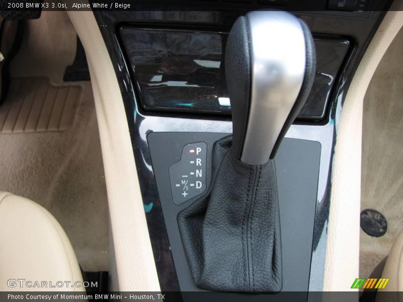Alpine White / Beige 2008 BMW X3 3.0si